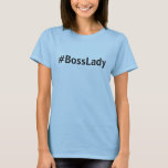 Funny Hashtag #BossLady trendy Gray and White Camo T-Shirt<br><div class="desc">Dieses graue und weiße Camouflage-Shirt ist mit dem Hashtag #BossLady ausgestattet - ideal für Mädchen/Frauen, die das Kommando übernehmen - vielleicht Mama, Unternehmensleiter, Unternehmer - oder Ihre Tochter! Jeder, der auf Social Media/Hashtag-Trends steht, wird aus diesem Shirt ein gutes Lachen bekommen! Karo unsere anderen lustigen, farbenfrohen Artikel durch einen Klick...</div>