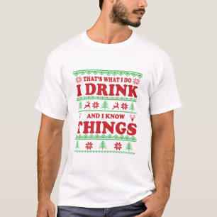 Funny hässlich Weihnachten Pullover Whisky Redewen