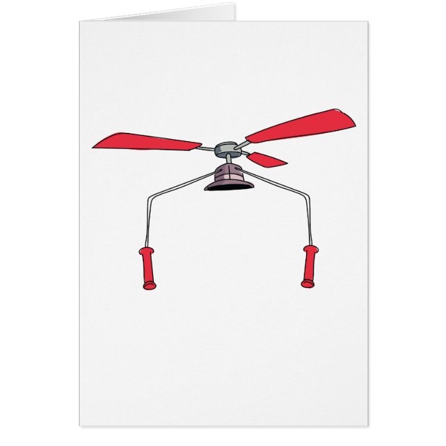 Funny Hat Gadget Helicopter. (Vorne)