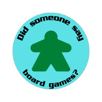 Funny hat jemand gesagt Brettspiele Text-Meeple