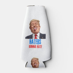 Funny Haters werden Zitat hassen, lustiges Sprichw Flaschenkühler