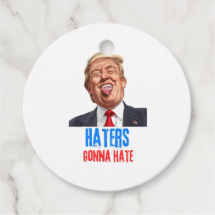 Funny Haters wird Zitate aus lustigen Sprichwort-T Geschenkanhänger