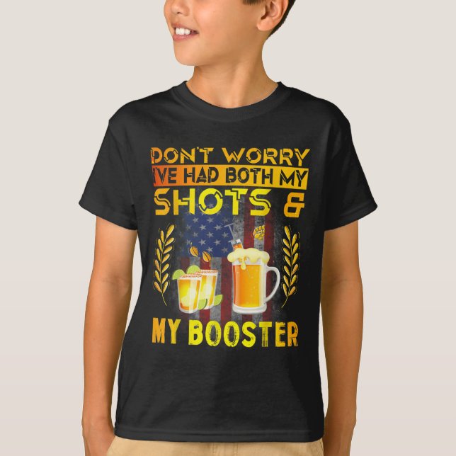 Funny hatte meine 2 Shots keine Angst, wenn beide  T-Shirt (Vorderseite)