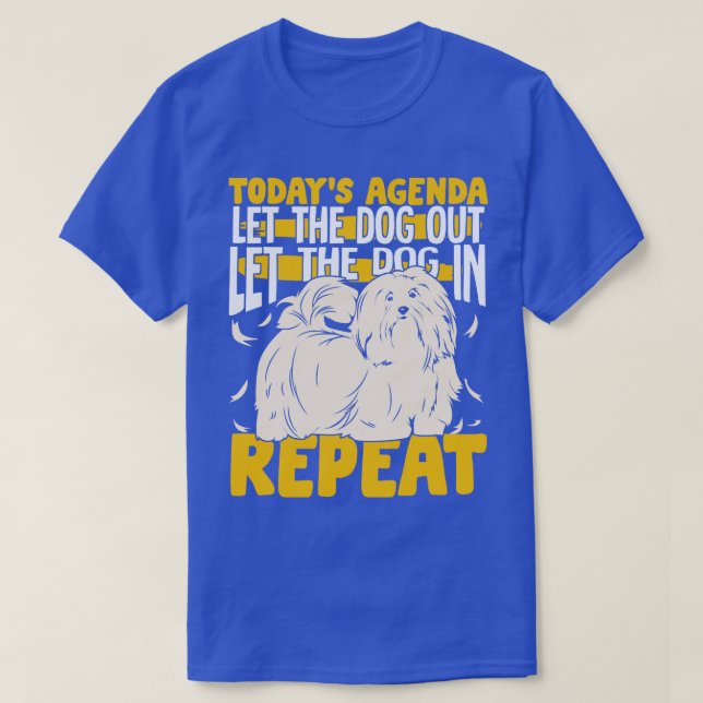 Funny Havanese Dog Animal Lover Gift T-Shirt (Design vorne)