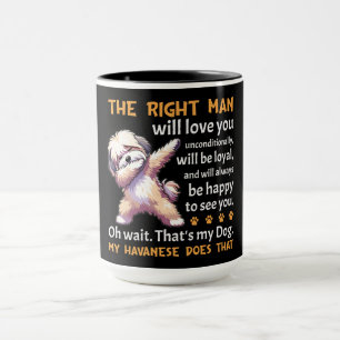 Funny Havanese Dog Tasse