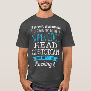 Funny Head Custodian Tshirt Wertgutscheine