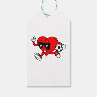 Funny Heart Soccer Football Valentine's Day Liebe  Geschenkanhänger