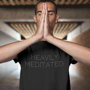 Funny Heaviated Minimalistisch Tri-Blend Shirt
