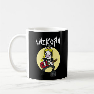 Funny Heavy Metal Unicorn Kaffeetasse
