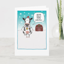 Funny Heifer Self Cow Weihnachten