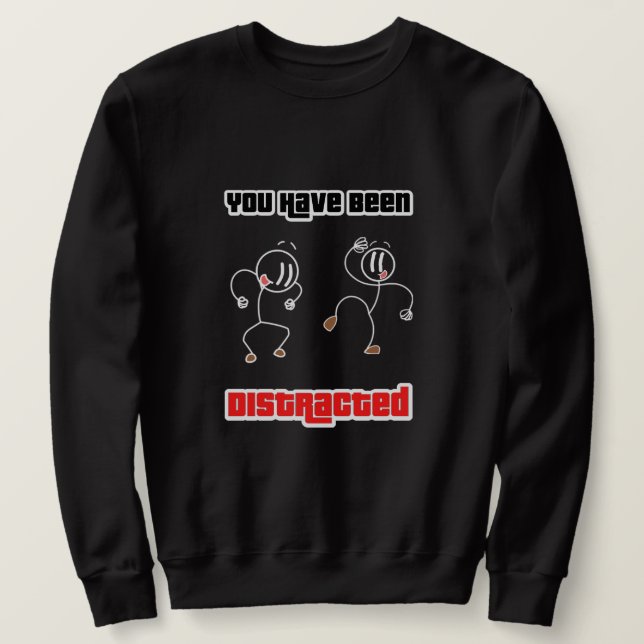Funny Henry Stickmin Distraction Dance Sweatshirt (Design vorne)