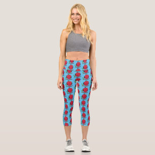 Funny herrlicher Fregatte Vogel Cartoon Capri Leggings