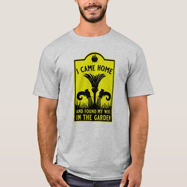 Funny Hexe Ehefrau T-Shirt (Vorderseite)