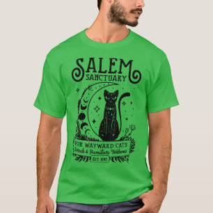 Funny Hexe Salem Zuhause für Wayward Black Cats 16 T-Shirt