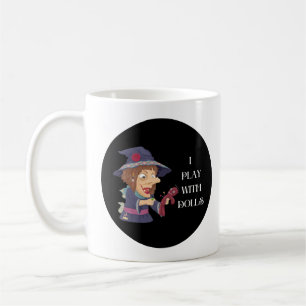 Funny Hexe Voodoo Kaffeetasse