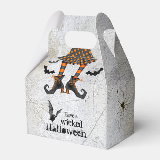Funny Hexen Legs Wicked Halloween Geschenkschachtel