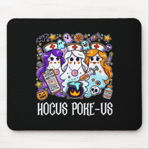 Funny Hexen Nurse Spooky Nurse Hexe Halloween N Mousepad