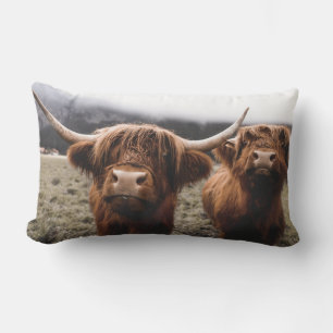 Funny Highland Cattle Lendenkissen