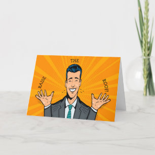 Funny Hilarious Humour Party Carte d'anniversaire