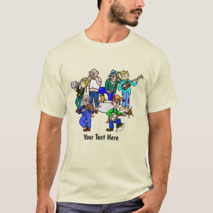 Funny Hillbilly Jug Band T-Shirt Personnaliser It!