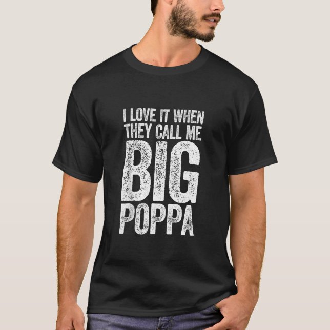 Funny Hiphop Vater ich Liebe es, wenn sie mich Big T-Shirt (Vorderseite)