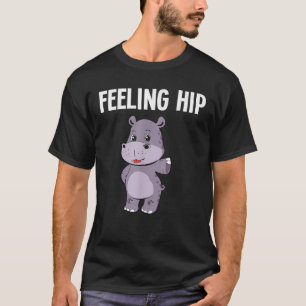 Funny Hippopotamus Designs für Kleinkinder Hippo T-Shirt