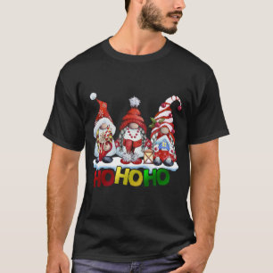 Funny Ho-Ho Gnomes Frohe Weihnachtsfamilie Matchin T-Shirt