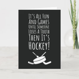 Funny Hockey Cards Canada Sports 2025 Happy Karte