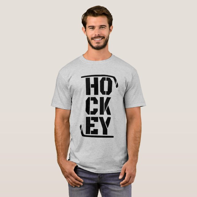 Funny Hockey T-Shirt (Vorne ganz)