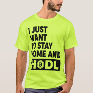 Funny Hodl Bitcoin Crypto Gift Shirt (beidseitig)