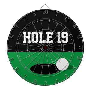 Funny hole 19 Golf Dartboard Spiel mit Zahlen Dartscheibe