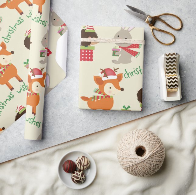 Funny Holiday Animes Kinder Weihnachten Geschenkpapier (Kunsthandwerk)