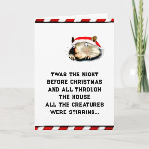 Funny Holiday Cards Feiertagskarte