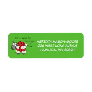 Funny Holiday Niedliche Schafe Weihnachten Cartoon