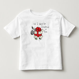 Funny Holiday Niedliche Schafe Weihnachten Cartoon Kleinkind T-shirt