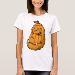 Funny Holiday Novelty HALLOWEEN PUMPKIN T-Shirt