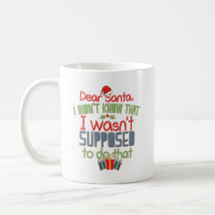 Funny Holiday Sehr geehrte Weihnachtsneuheit Kaffeetasse