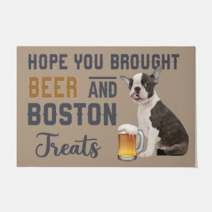 Funny Hope You Brohierry Bier and Boston Leckereie Fußmatte