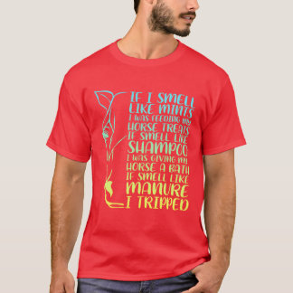 Funny Horse Lover Horseback Ristorante da Valentin T-Shirt