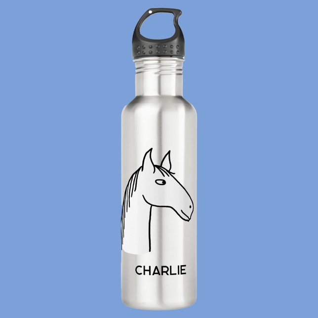 Funny Horse Personalisiert Edelstahlflasche (Von Creator hochgeladen)