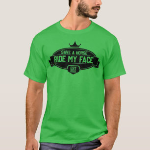 Funny Horse Reitkurs retten Pferdereiten T-Shirt