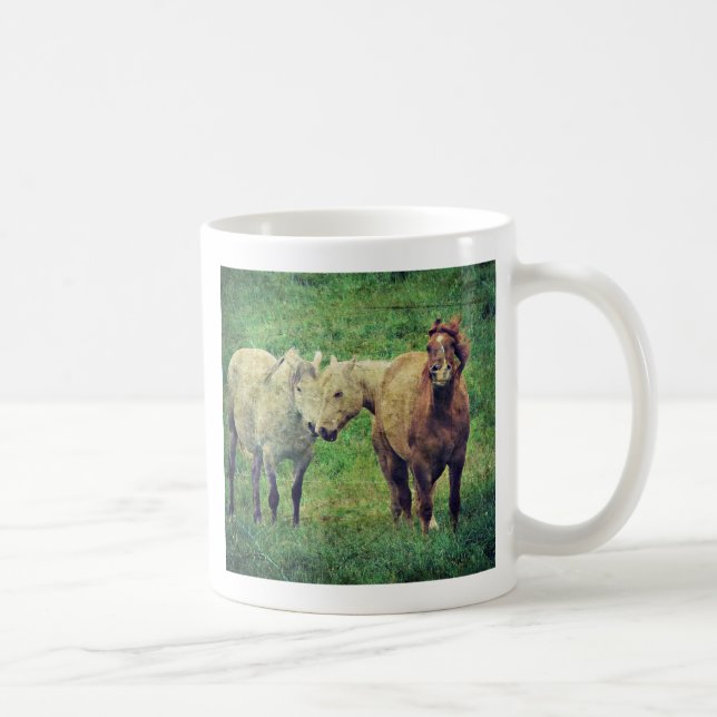 Funny Horses Kaffeetasse (Rechts)