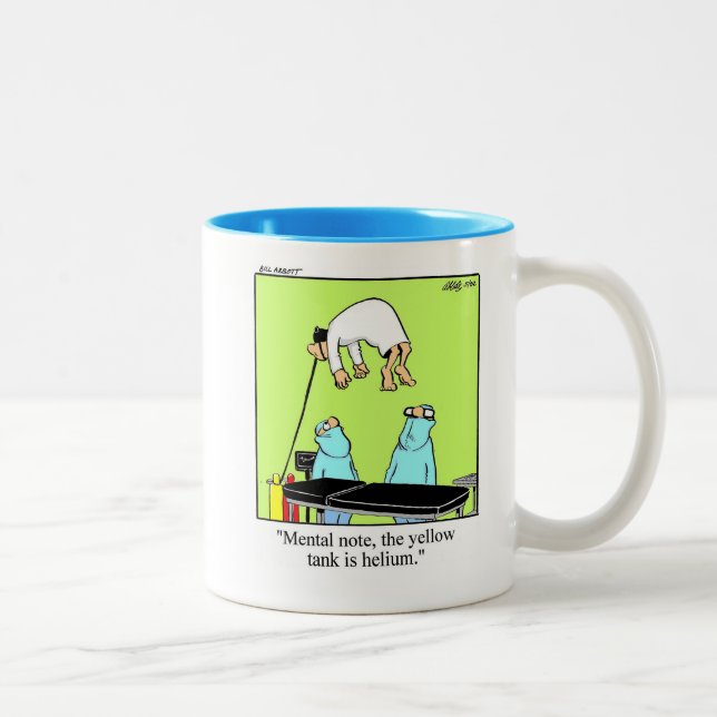 Funny Hospital Humour café Mug (Droit)