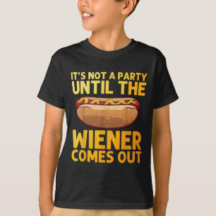 Funny Hot Dog Design für Männer Frauen Hotdog Stan T-Shirt