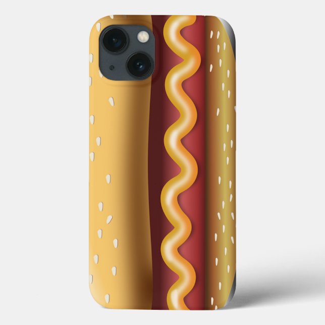 Funny Hot Dog Handy-Fall Case-Mate iPhone Hülle (Rückseite)
