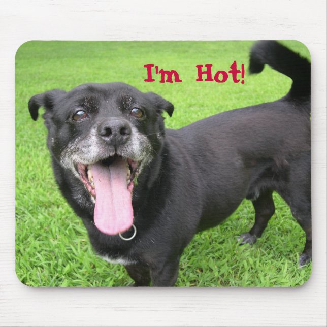 Funny Hot Dog Mouse Pad Mousepad (Vorne)