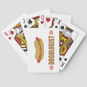Funny Hot Dog Spielkarten