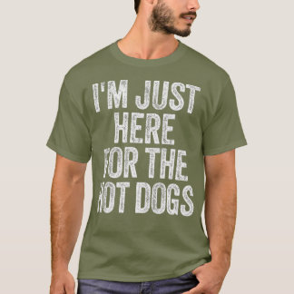 Funny Hot Dogs Camping Camp Feuer Feuer Feuer Feue T-Shirt