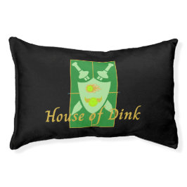 Funny House of Dink Pickleball Wappen Haustierbett