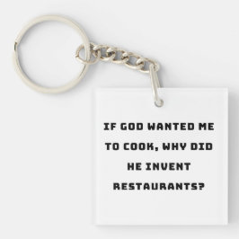 Funny Housefrau Zitat, ich hasste Kochen lustig Schlüsselanhänger